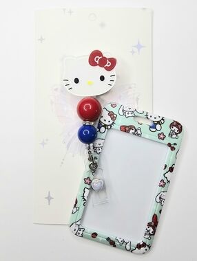 Hello Kitty Badge Reel & ID Holder